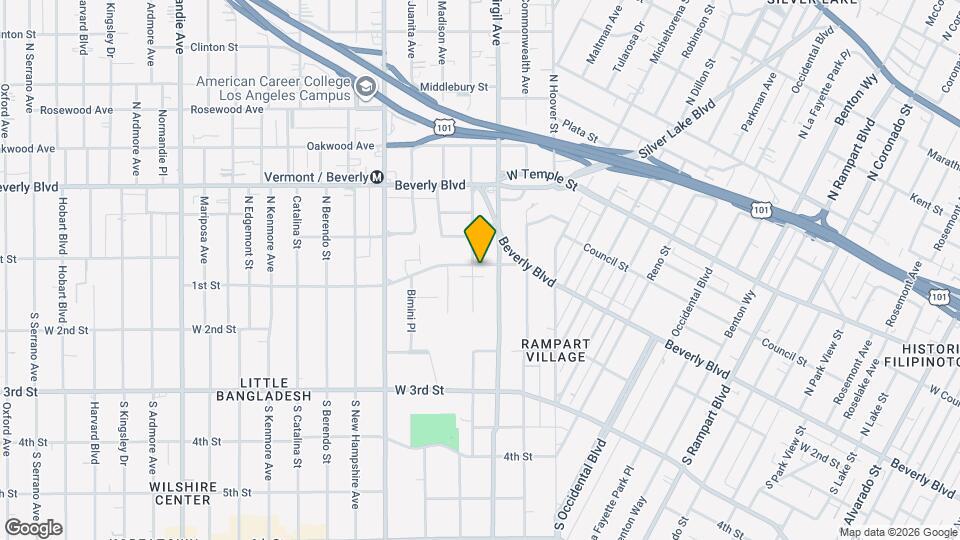 3426 1st St Map and Location Details