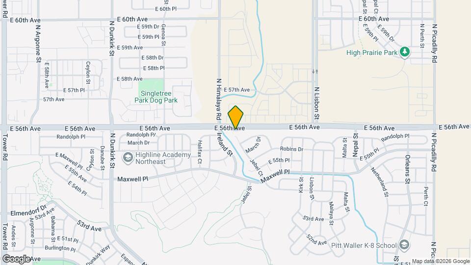 5592 Jebel Ct Map and Location Details