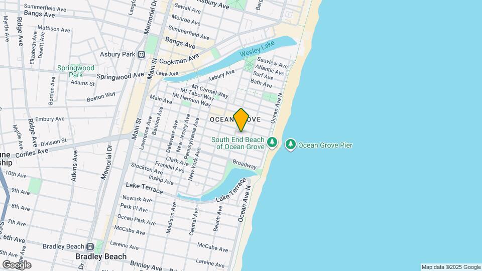 31 Embury Ave Map and Location Details