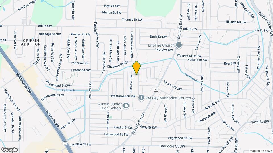 1505 Puckett Ave SW Map and Location Details