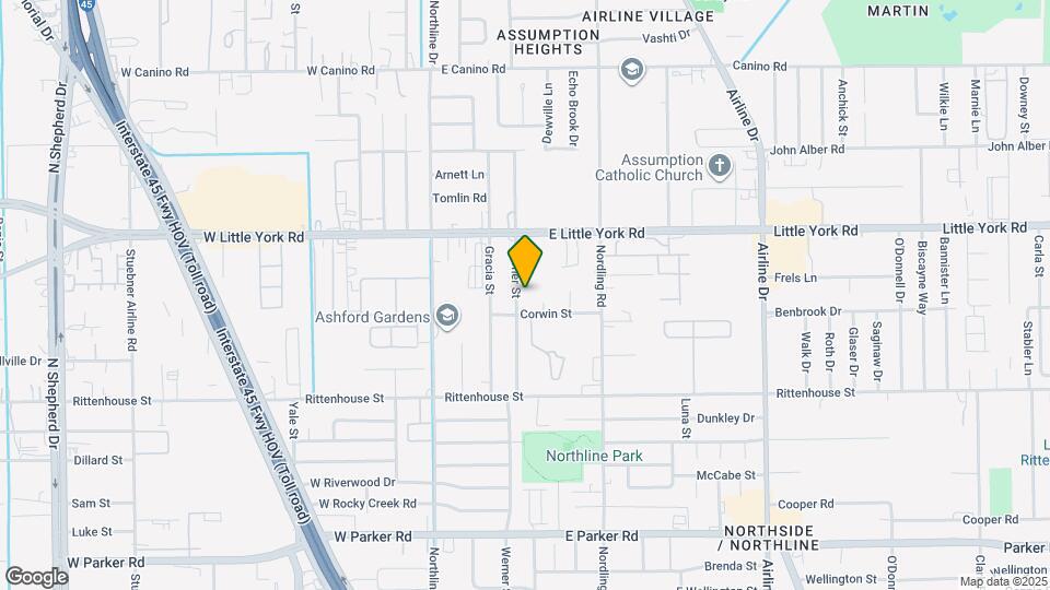 7314 Werner St Map and Location Details