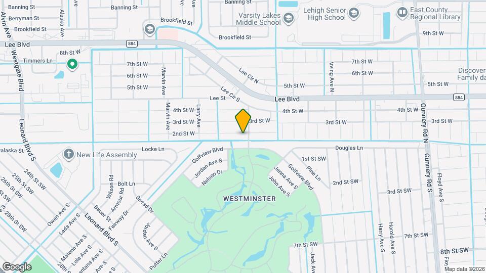 5003 2nd St W Map and Location Details