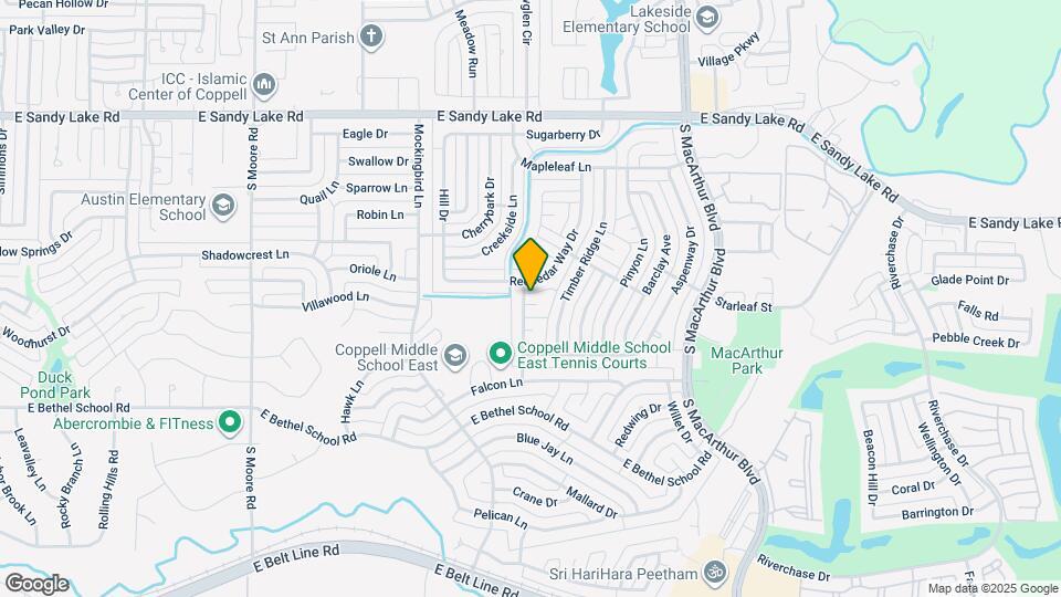 900 Elmhill Ct Map and Location Details