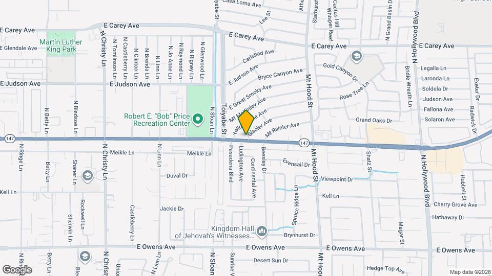 6030 E Lake Mead Blvd Map and Location Details