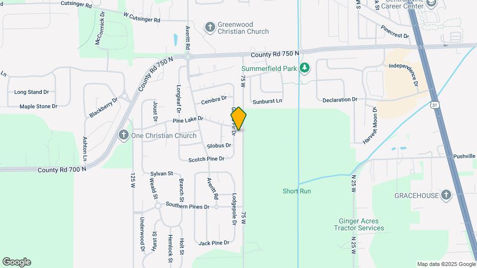 2621 Grand Fir Dr Map and Location Details