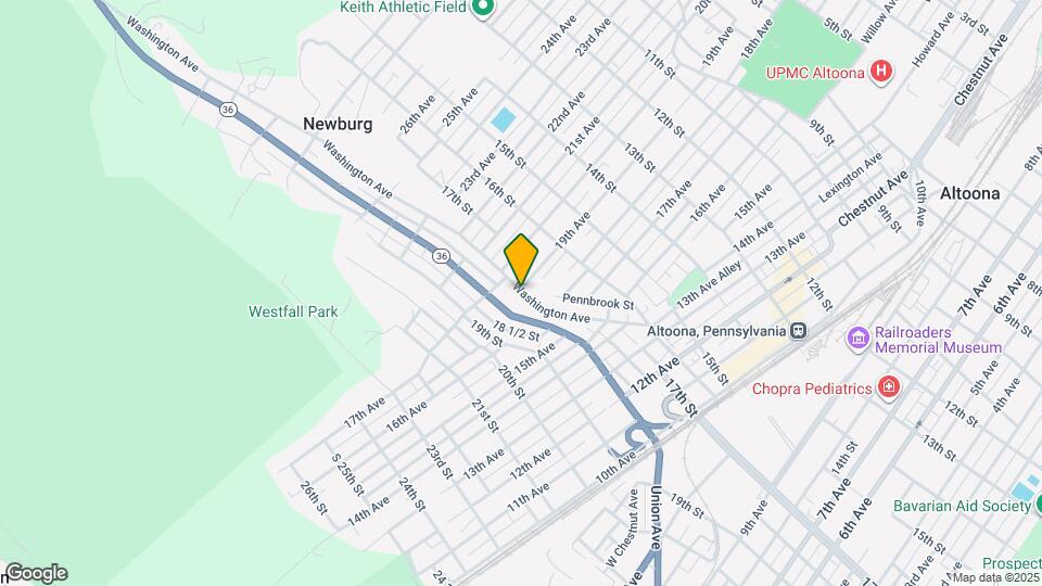 1489 Washington Ave Map and Location Details