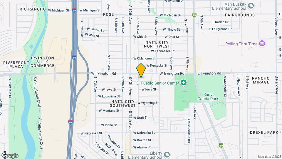 454 W Nevada St Map and Location Details