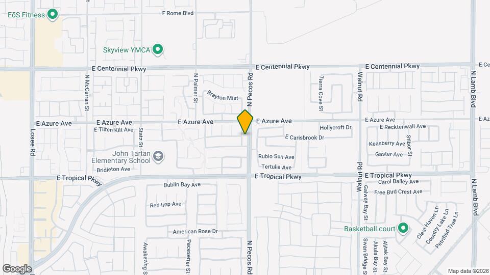 6116 N Talbot Springs Ct Mapa y Detalles de la Ubicación