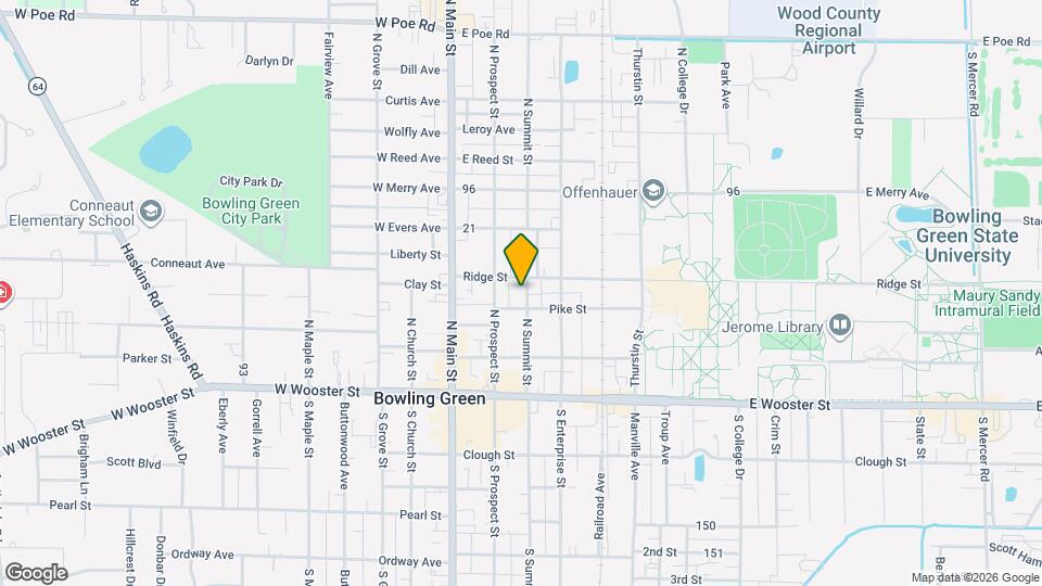 315 N Summit St Map and Location Details