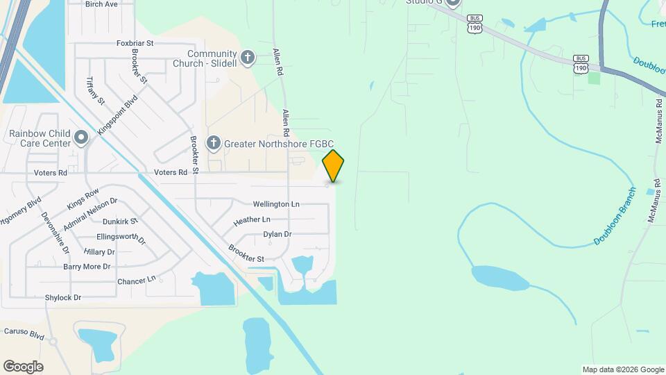 1000 Clairise Ct Map and Location Details