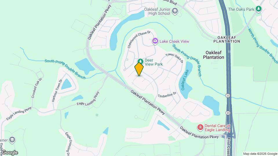 3636 Live Oak Hollow Dr Mapa y Detalles de la Ubicación