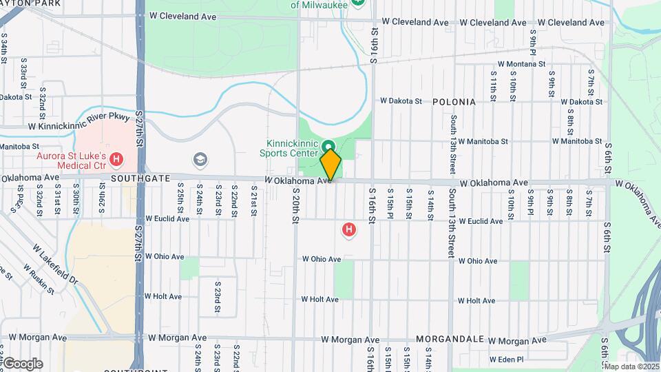1801 W Oklahoma Ave Map and Location Details