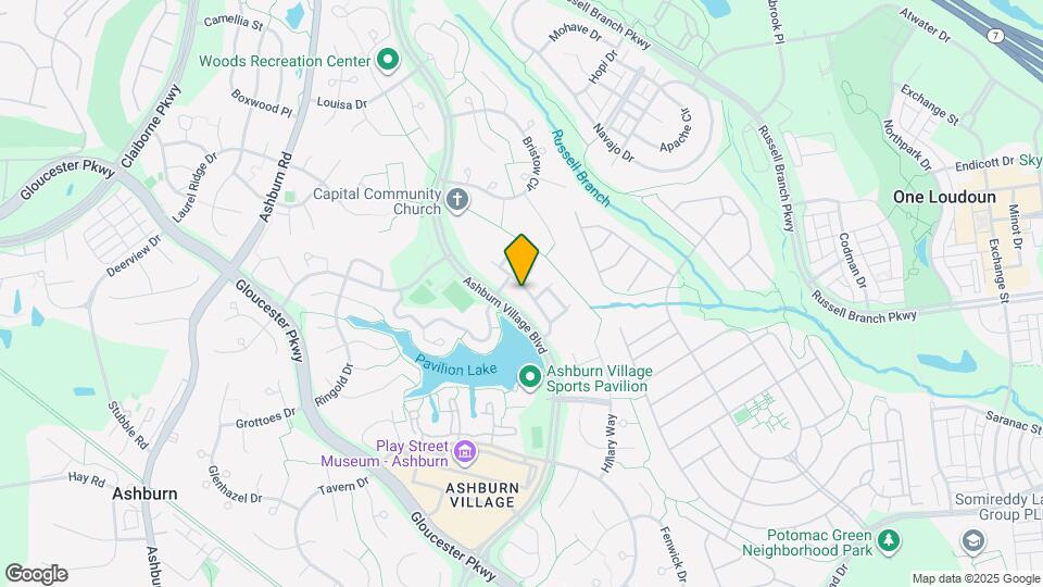 44180 Shady Glen Terrace Map and Location Details