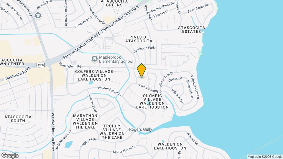 19119 Sprintwood Ct Map and Location Details