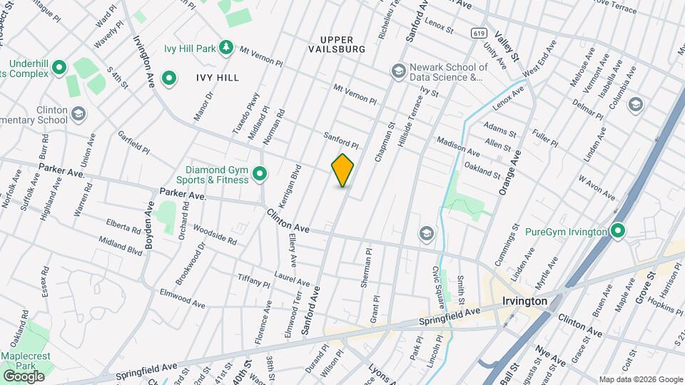 905 Sanford Ave Map and Location Details