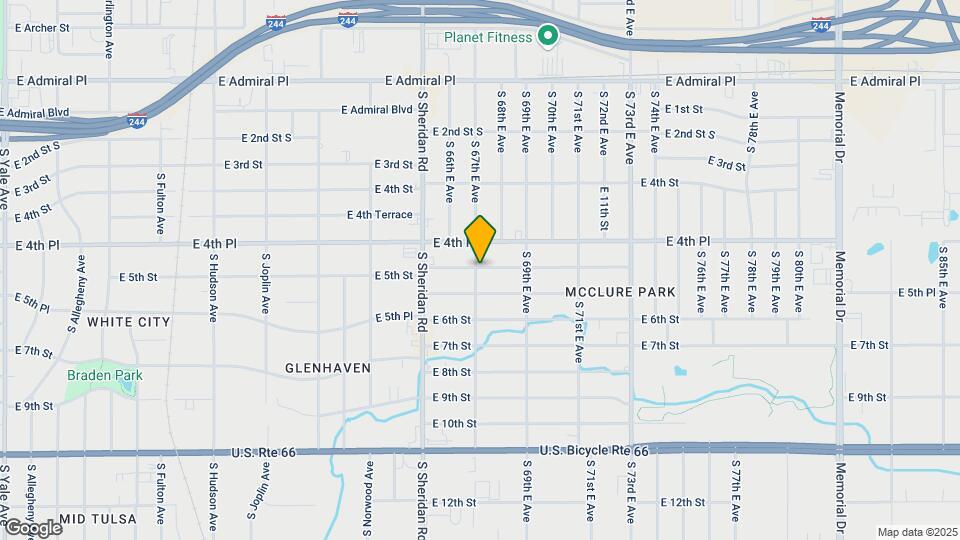 6704 E 5th St Map and Location Details