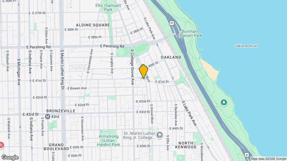 4108 S Drexel Blvd, Unit 3B Map and Location Details