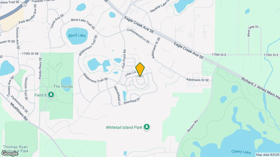 17335 River Birch Ln S E Map and Location Details