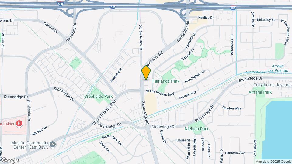 3322 Santa Rita Rd Map and Location Details