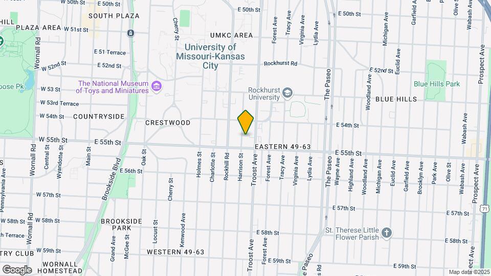 5431 Harrison St Map and Location Details