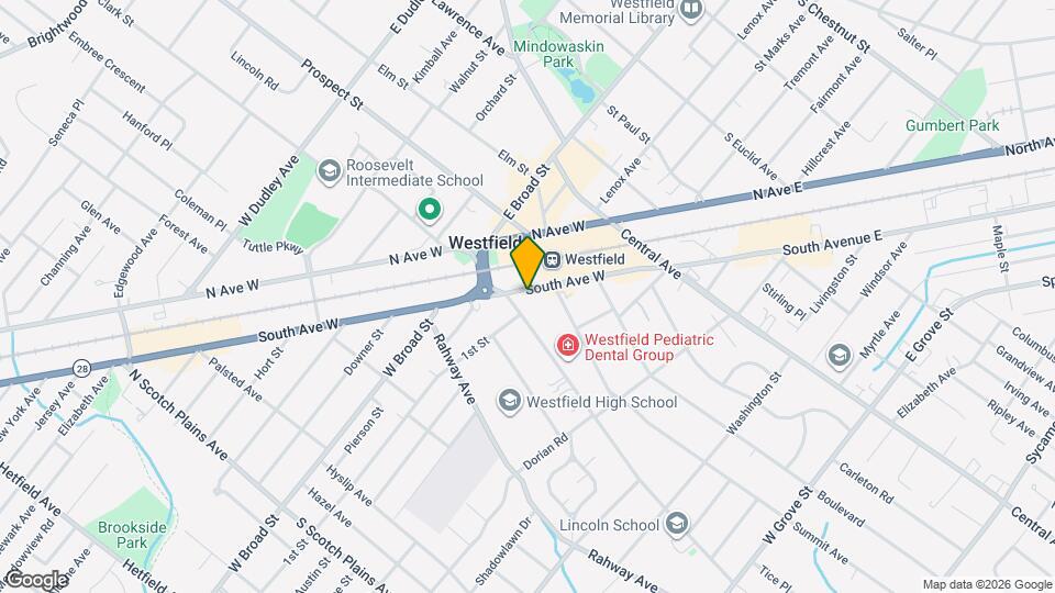 423 South Ave W Map and Location Details