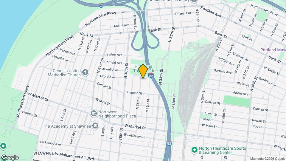 323 N 36th St Mapa y Detalles de la Ubicación