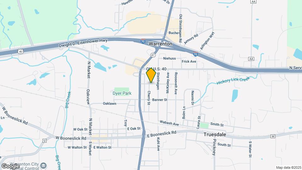 518 Cherry Ln Map and Location Details