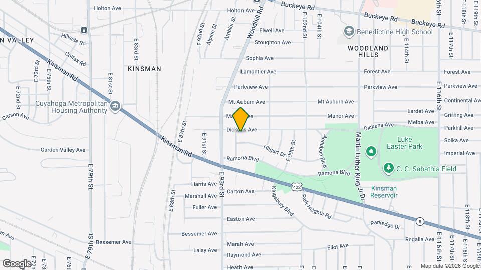 3109 E 94th St Map and Location Details