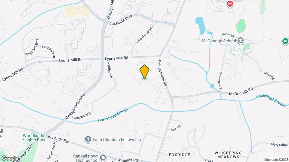 9236 Owings Choice Ct Mapa y Detalles de la Ubicación