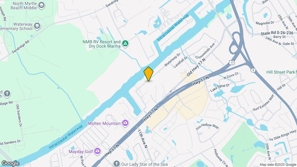 1324 Waterway Dr Map and Location Details