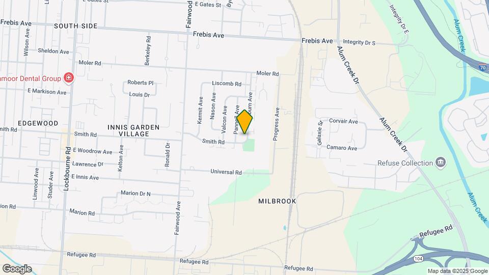 1941 Holburn Ave Map and Location Details