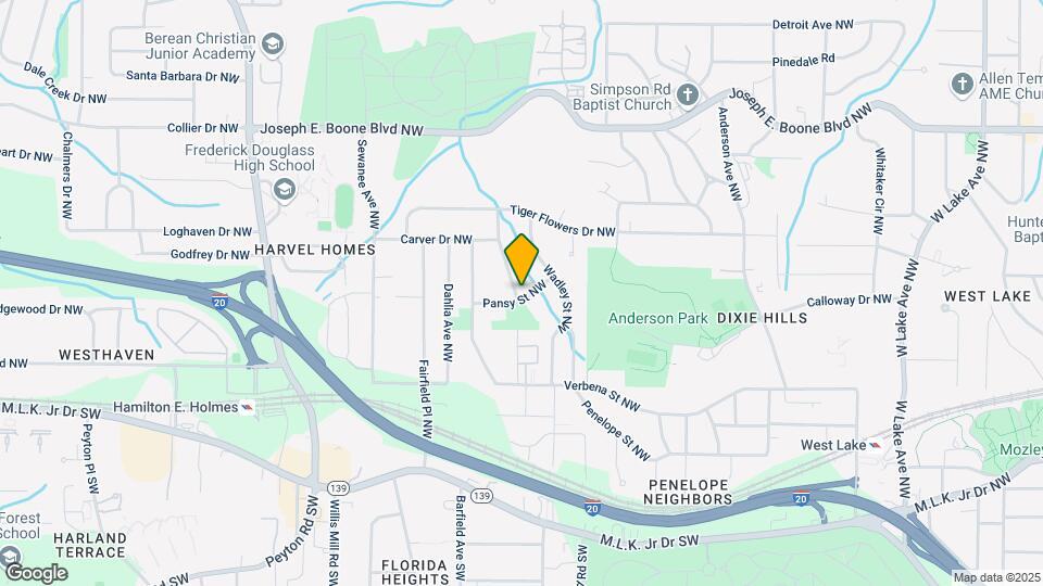 2183 Pansy St NW Map and Location Details