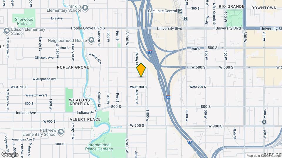 825 W Arapahoe Ave Map and Location Details