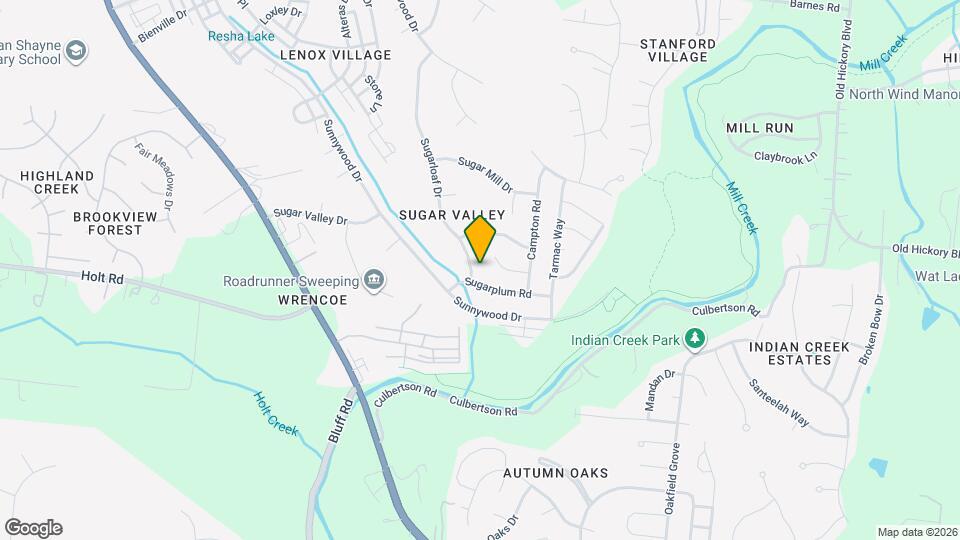 7204 Sugarloaf Dr Mapa y Detalles de la Ubicación