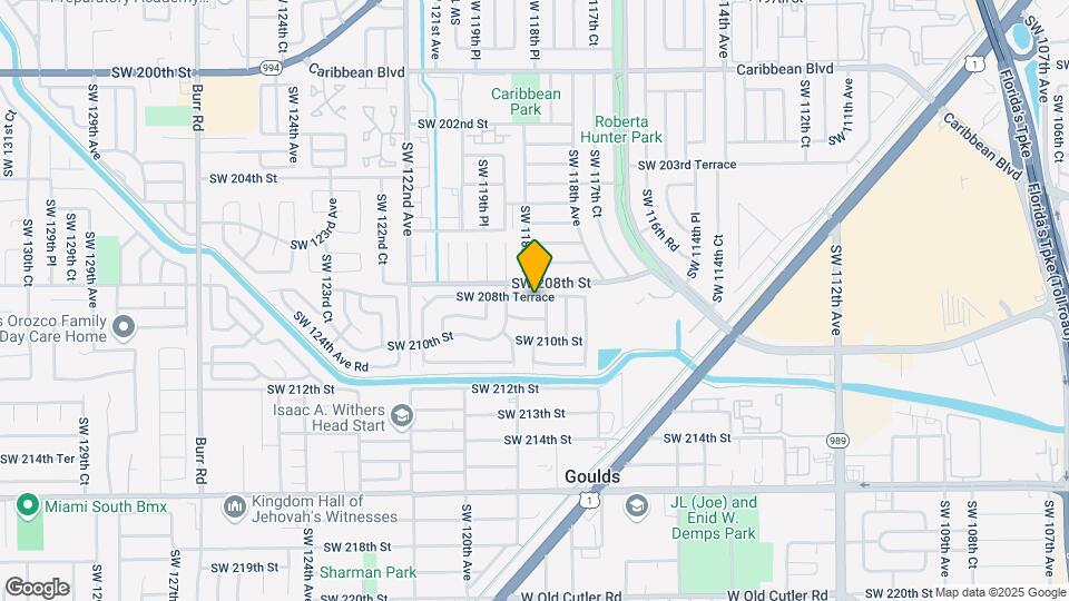 11878 SW 208th Terrace Map and Location Details