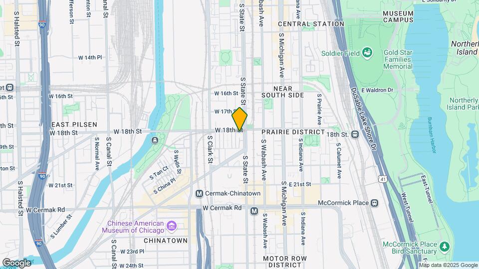 1802 S State St Map and Location Details
