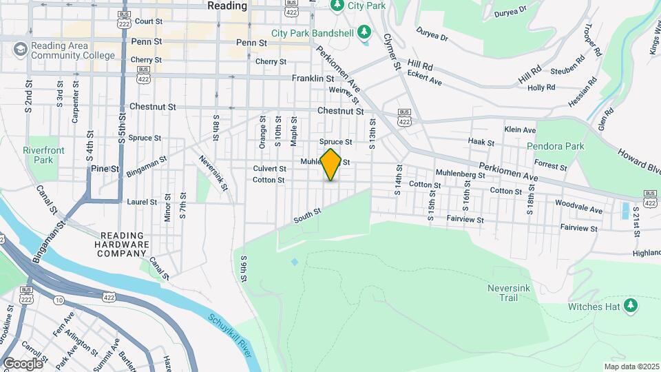 1144 Cotton St Map and Location Details