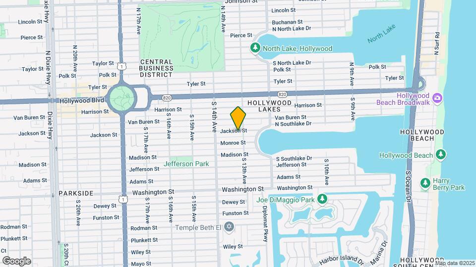 1310 Jackson St Mapa y Detalles de la Ubicación