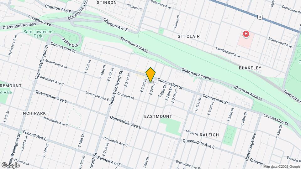 12 E 24th St Map and Location Details