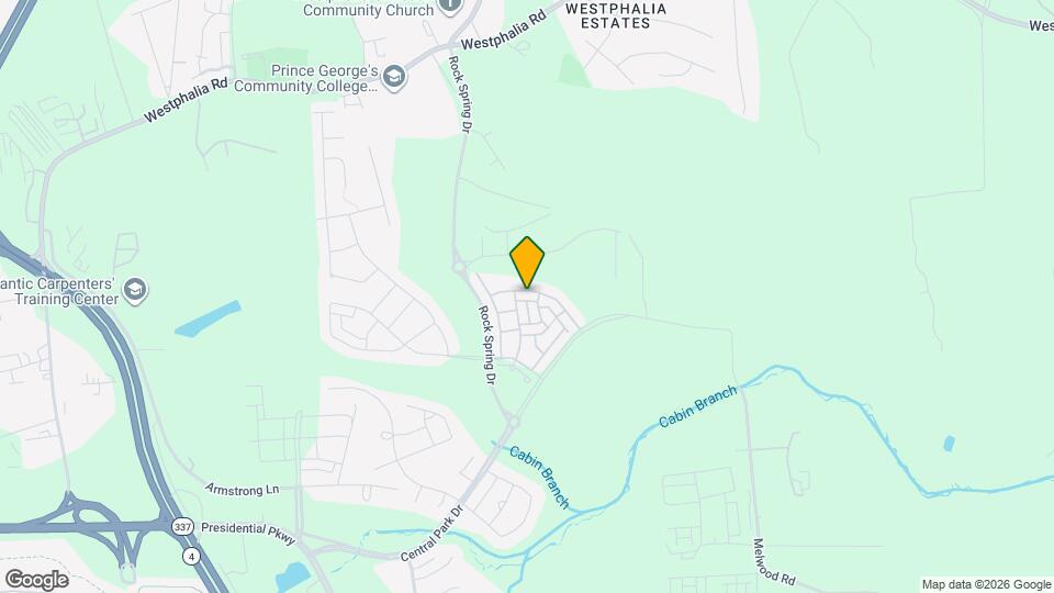 9639 Glassy Creek Way Map and Location Details