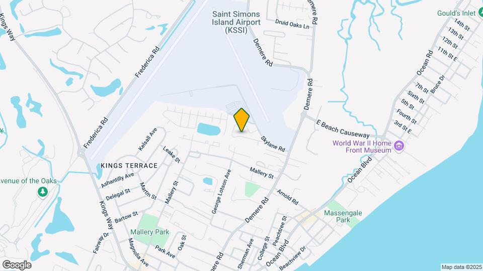 202 Island Dr Map and Location Details
