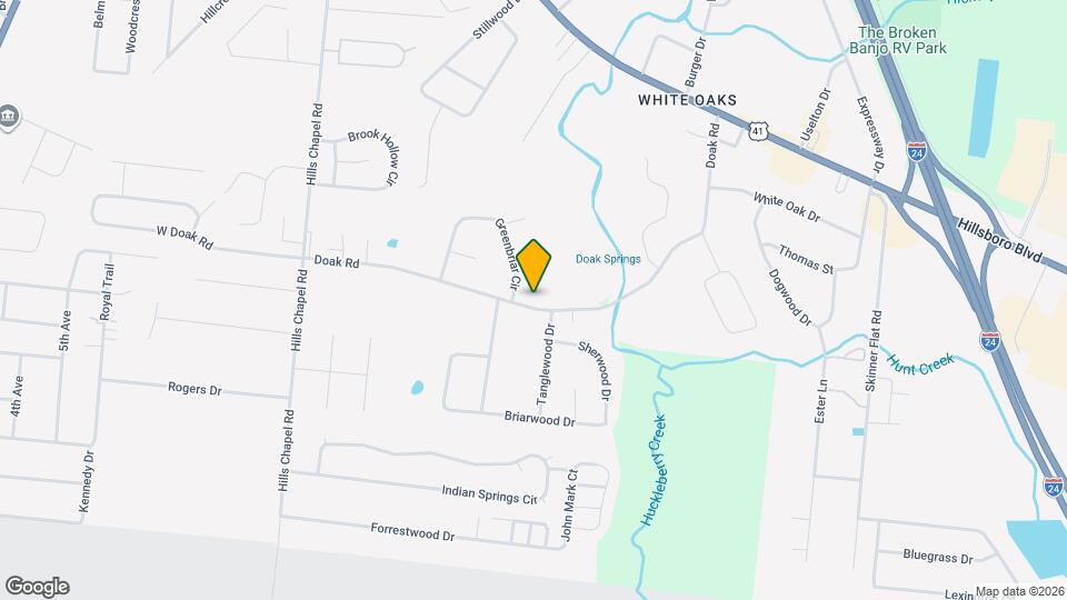 718 Doak Rd Mapa y Detalles de la Ubicación