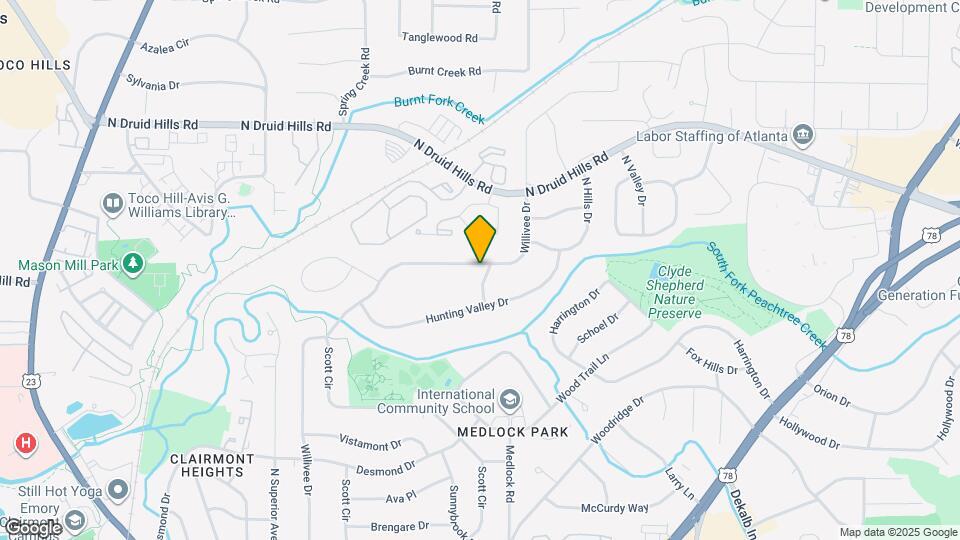 1143 Willivee Dr Map and Location Details