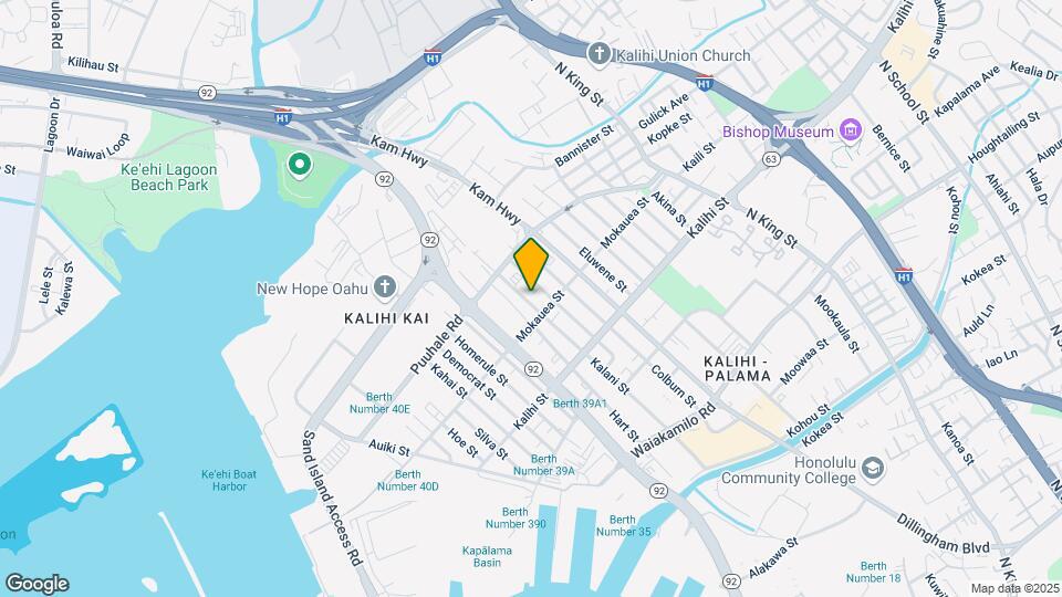 1924 Kalani St Map and Location Details