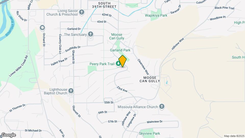 2228 W Foothills Dr, Unit #3 Map and Location Details