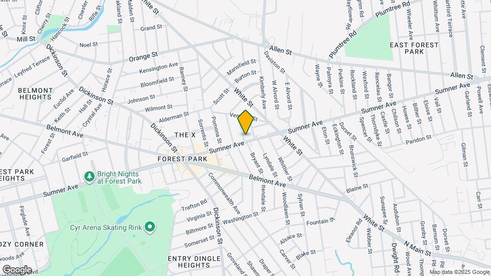 672 Sumner Ave Map and Location Details