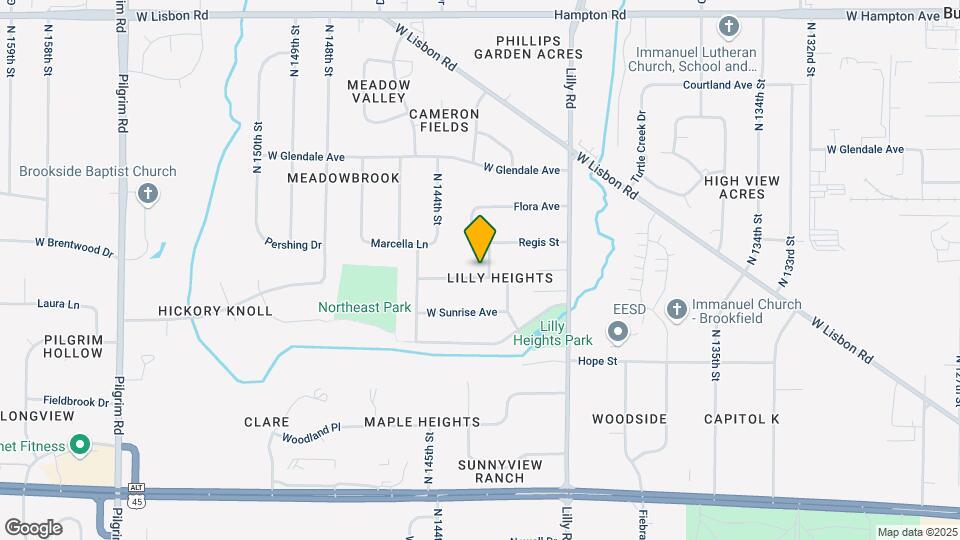 4375 N 143rd St Map and Location Details