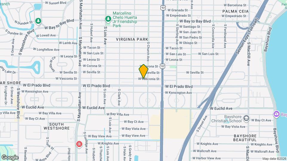 3906 W Vasconia St Map and Location Details