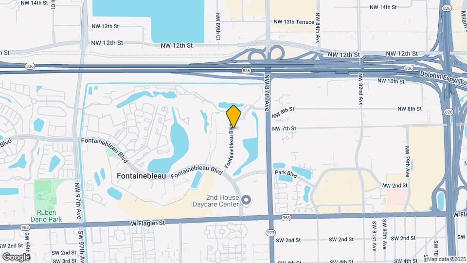 8881 Fontainebleau Blvd Map and Location Details