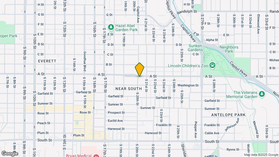 1400 S 20th St Map and Location Details